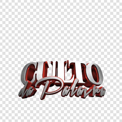 CULTO DA PALAVRA 3D