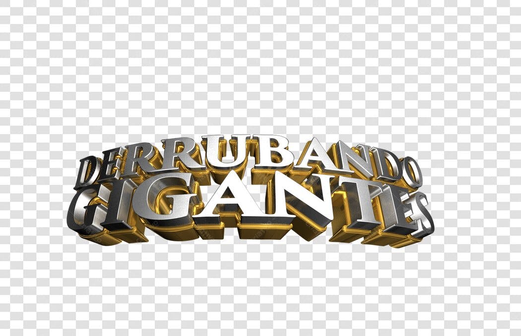 Logo Derubando Gigantes PNG com fundo transparente