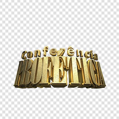 CONFERÊNCIA PROFETICA 3D