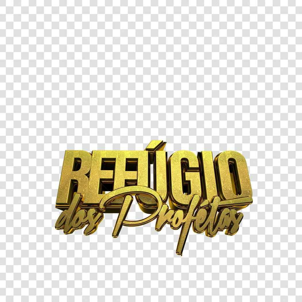 Logo Refúgio dos Profetas PNG com fundo transparente