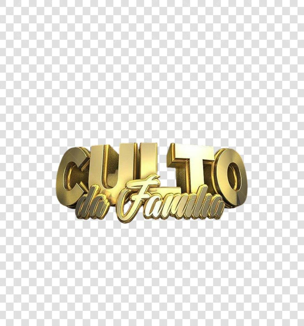 Logo Culto da Família PNG com fundo transparente