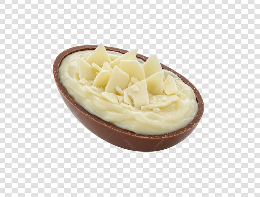 Ovo de Páscoa de chocolate PNG TRANSPARENTE (8)