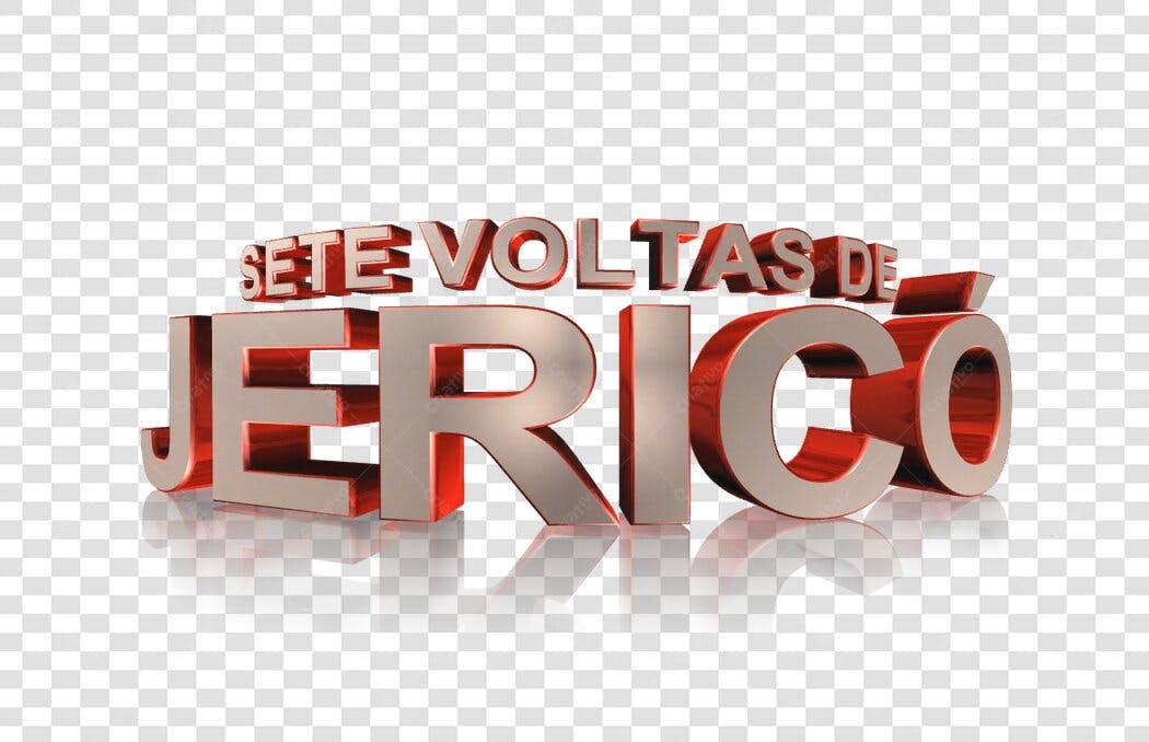 Logo Sete Voltas de Jericó PNG com fundo transparente