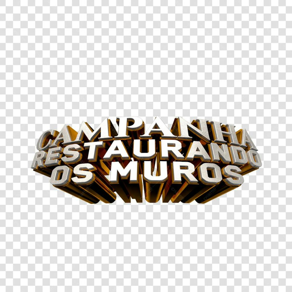 CAMPANHA RESTAURANDO OS MUROS 3D