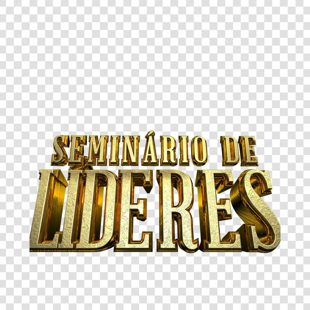 Banner Seminário de Líderes PNG com fundo transparente
