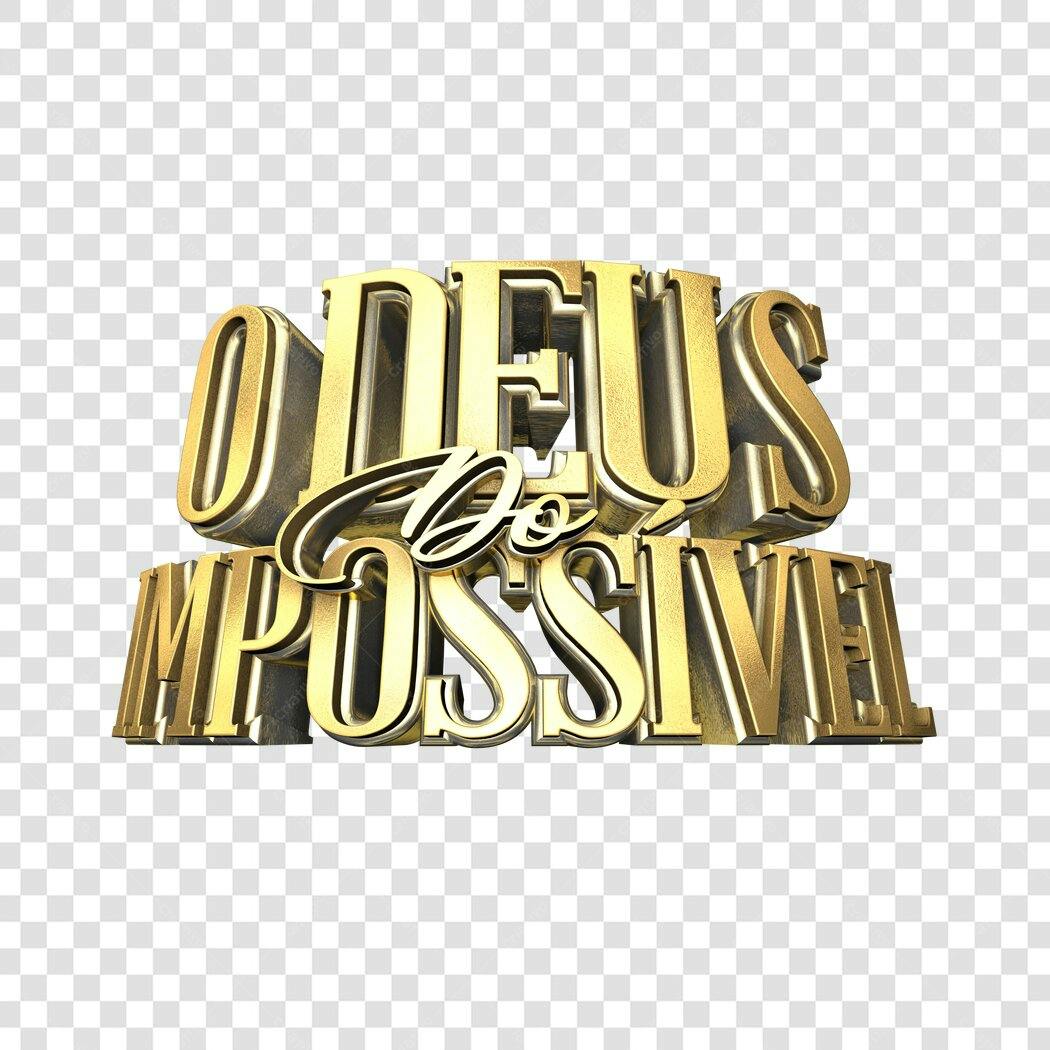 Logo Deus do Impossível PNG com fundo transparente