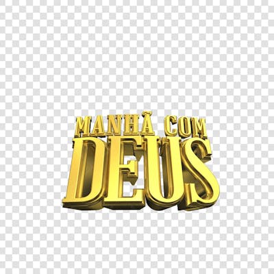 MANHÃ COM DEUS 3D