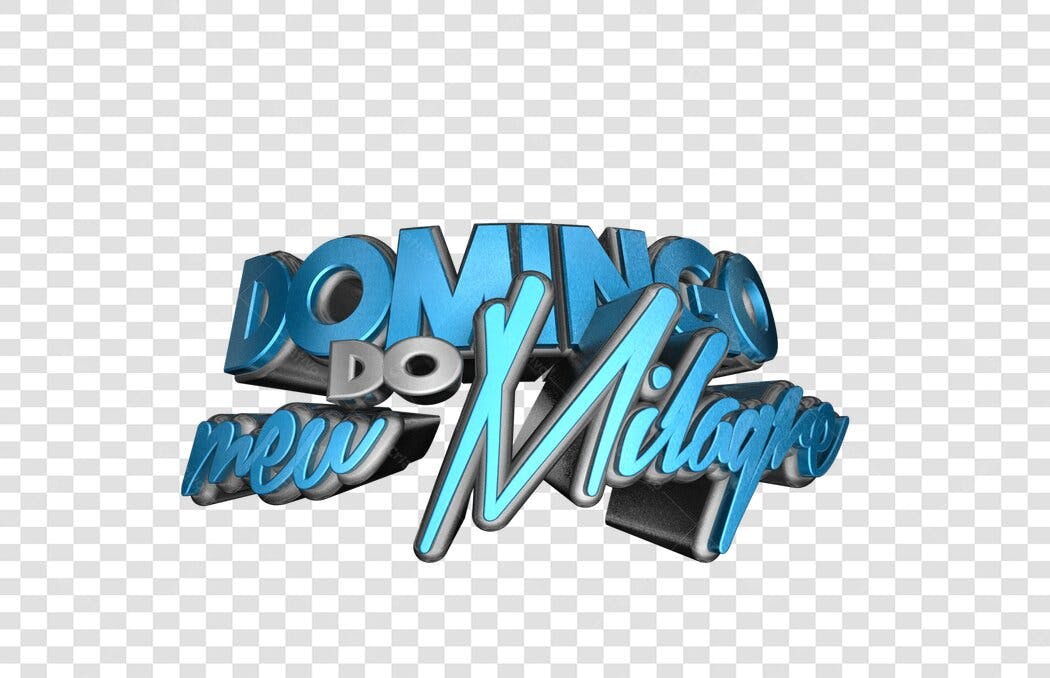 Banner Domingo do Meio Dia PNG com fundo transparente