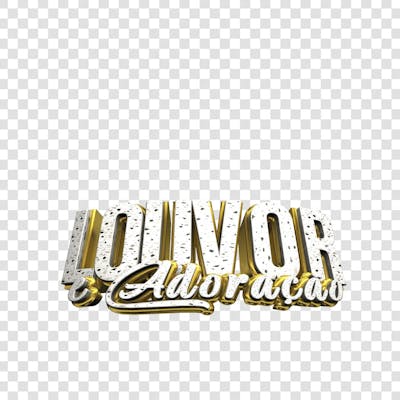 LOUVOR E ADORAÇÃO 3D