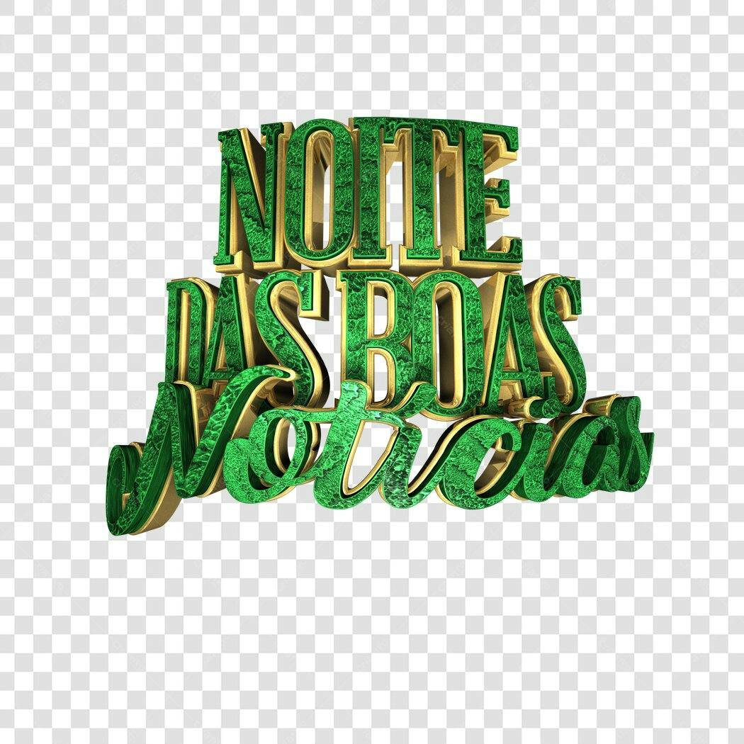 Banner Noite das Boas Notícias PNG com fundo transparente