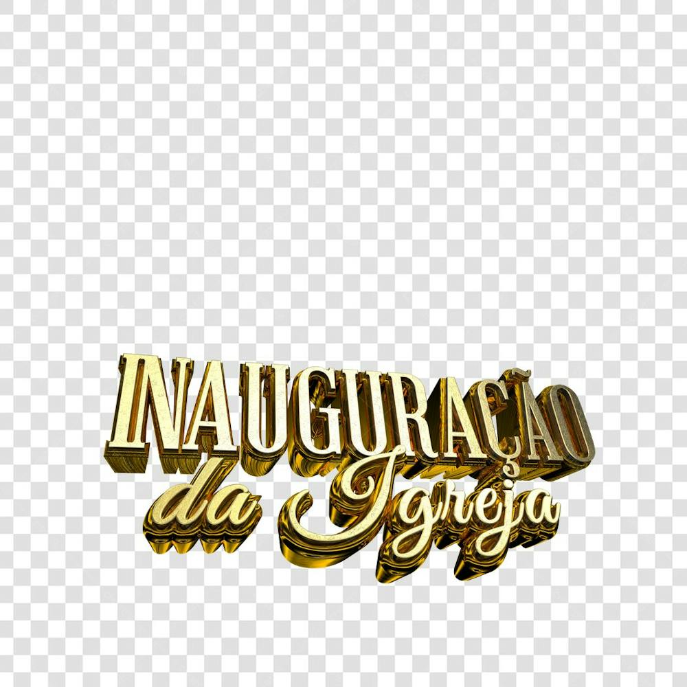 INAUGURAÇÃO DA IGREJA 3D