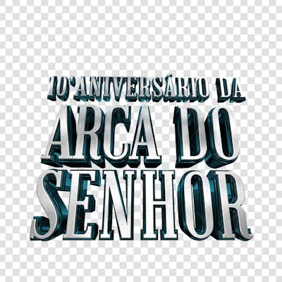 ARCA DO SENHOR 3D