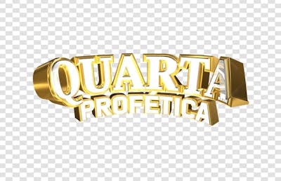 QUARTA PROFÉTICA 3D