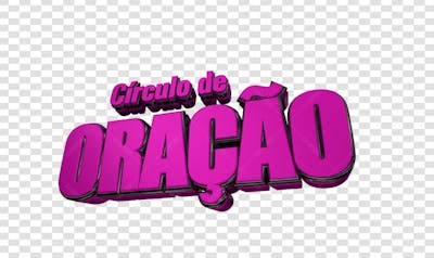 CÍRCULO DE ORAÇÃO 3D
