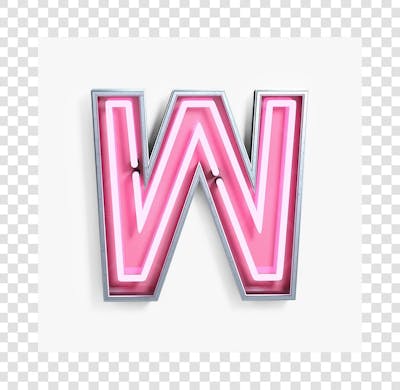 neon W