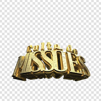 CULTO DE MISSÕES 3D