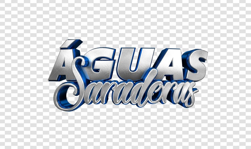Logo Aguas Saradens PNG com fundo transparente