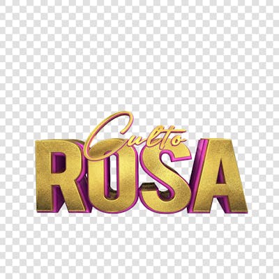 CULTO ROSA 3D