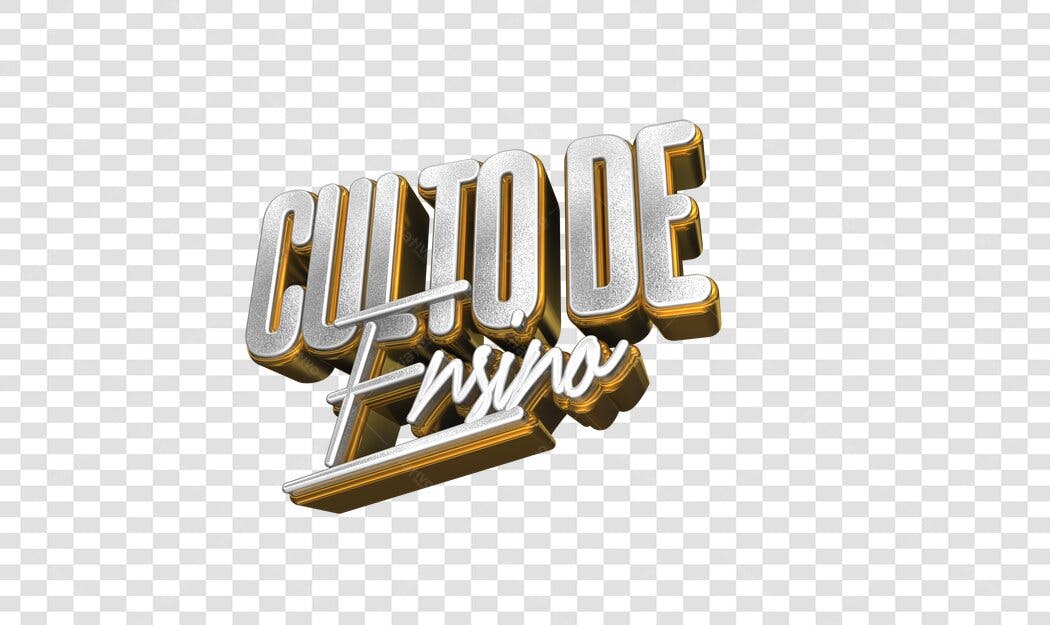 Logo PNG com fundo transparente Culto de Ensino