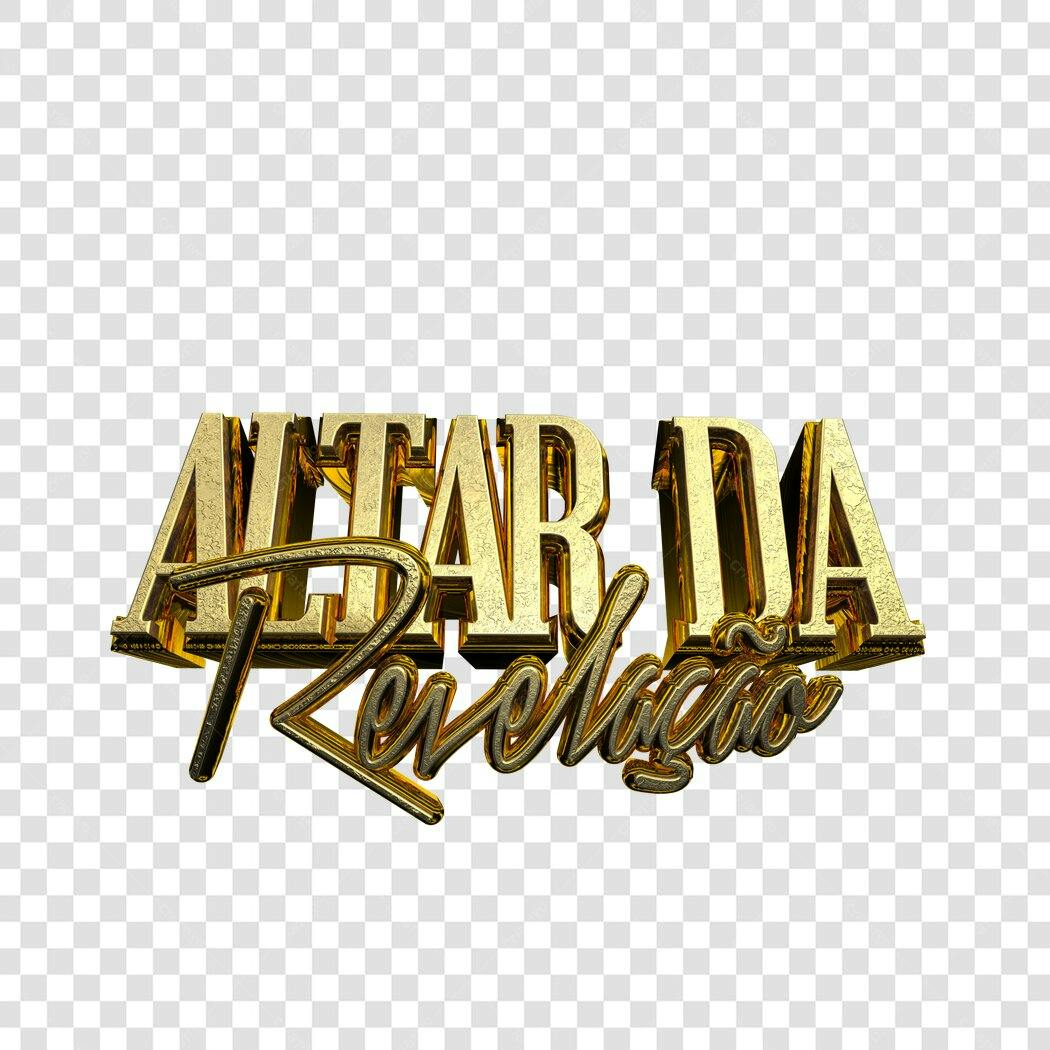 Logo Altar da Revelação PNG com fundo transparente