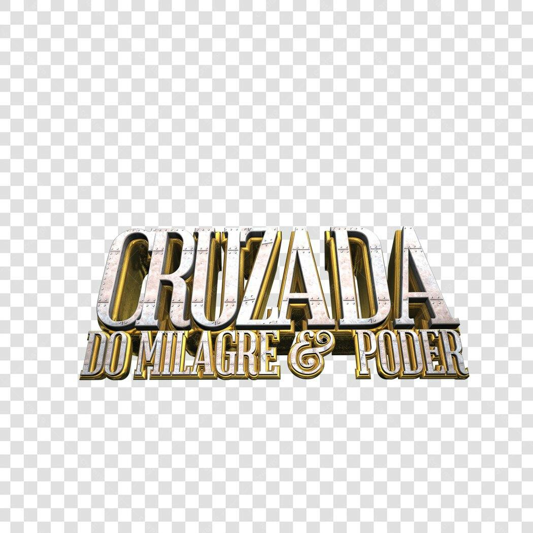 Logo Cruzada do Milagre e Poder PNG com fundo transparente