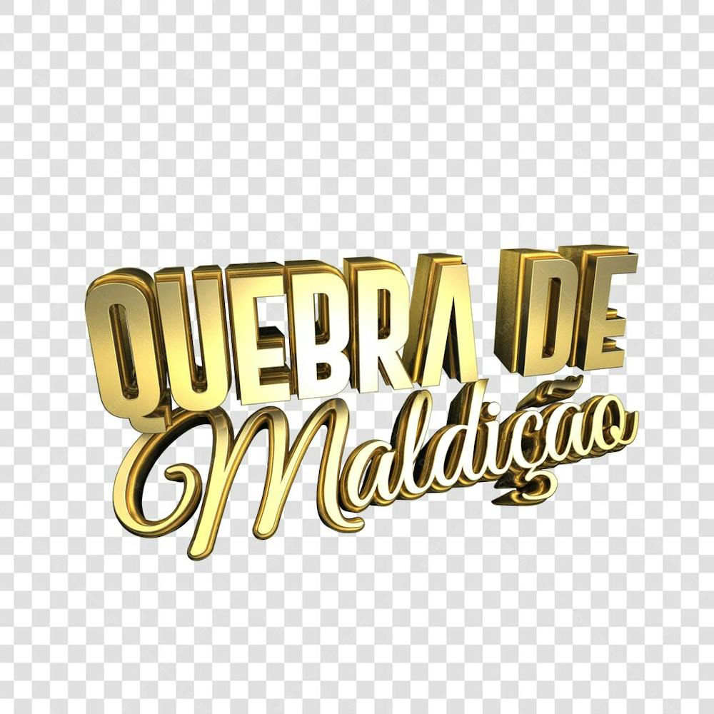 quebra de maldiçao 3D
