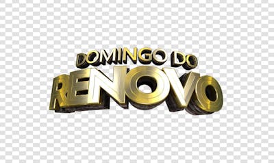 DOMINGO DO RENOVO 3D