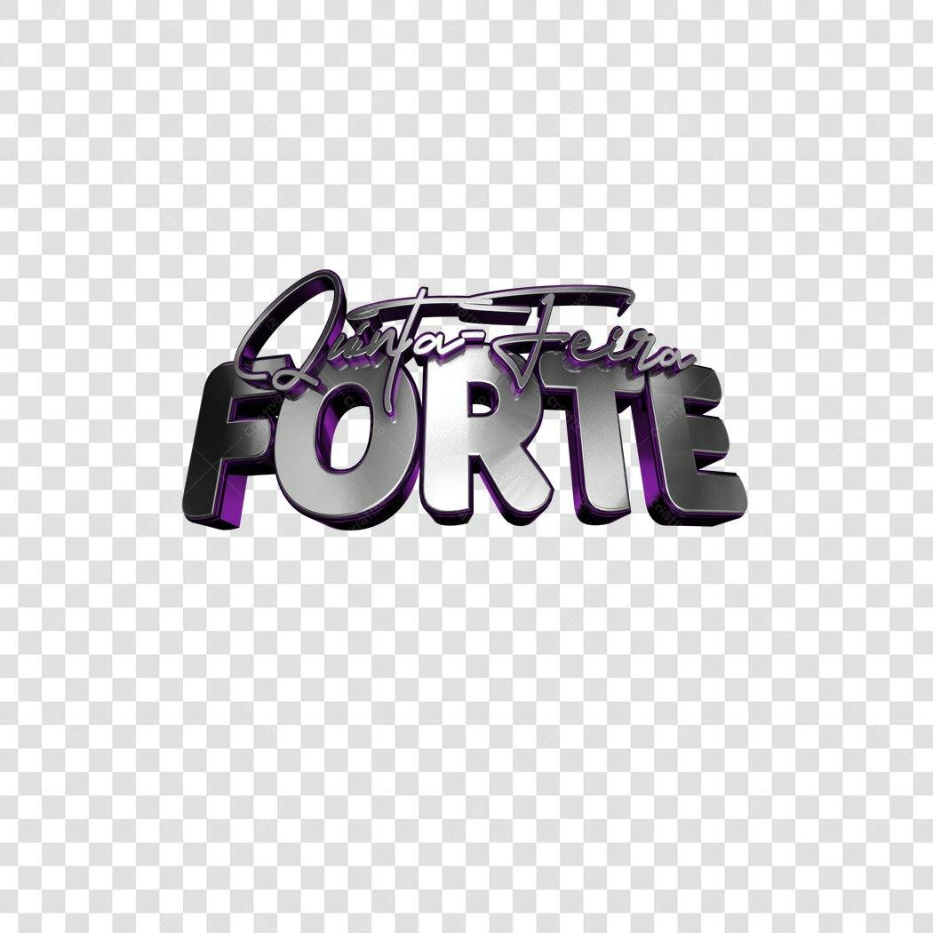 Banner Quinta-Feira Forte PNG com fundo transparente