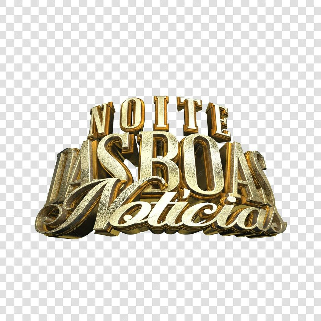 Logo Noite das Boas Notícias PNG com fundo transparente