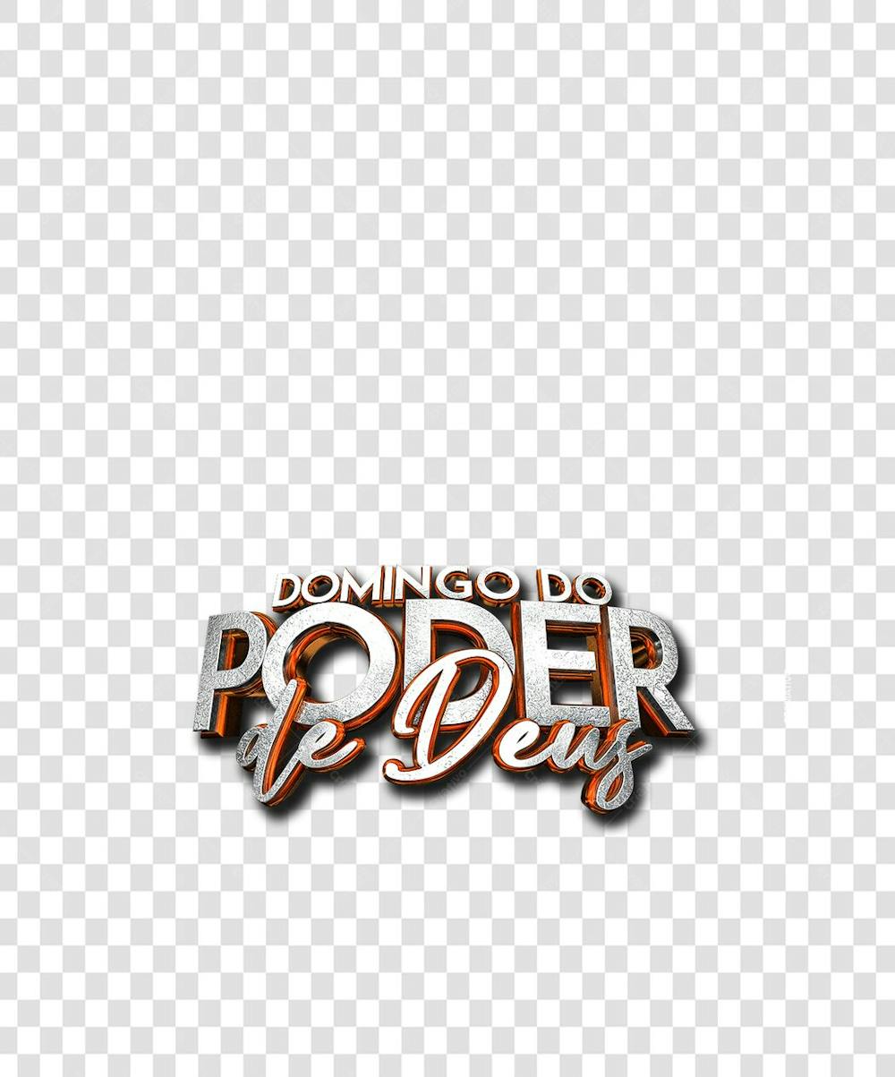 DOMINGO DO PODER DE DEUS 3D