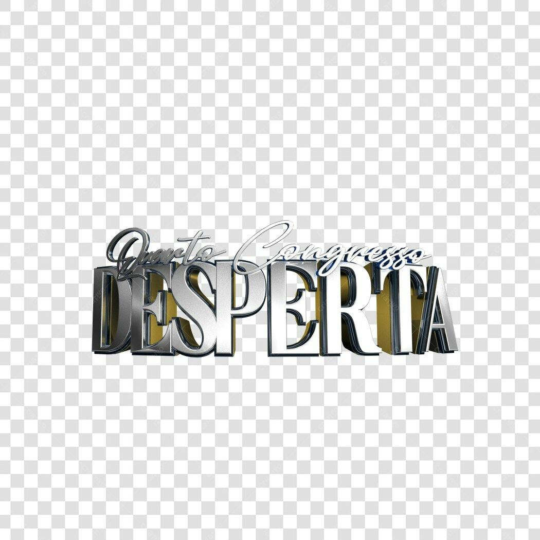 Banner Quarto Congresso DESPERTA PNG com fundo transparente