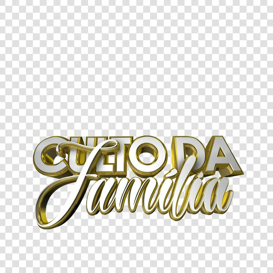 Banner Dia da Família PNG com fundo transparente