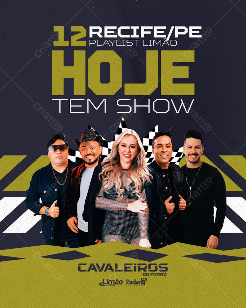 É Hoje 12Abr - Cavaleiros do Forró