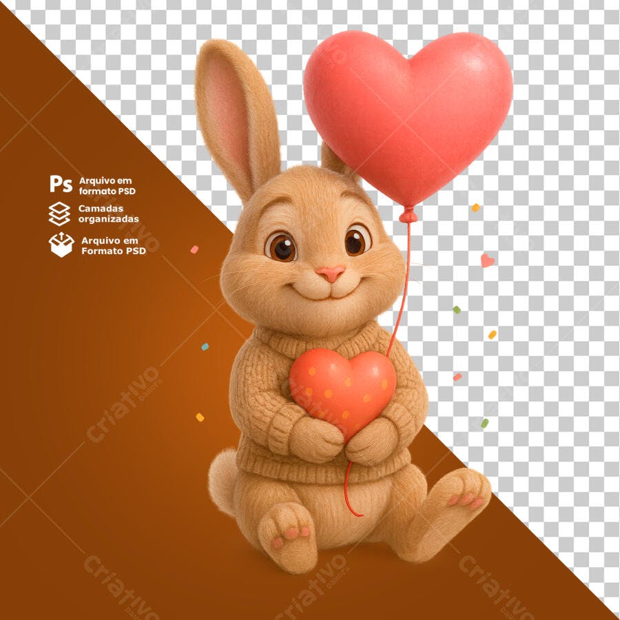 Imagem Dia dos Namorados PSD Editável