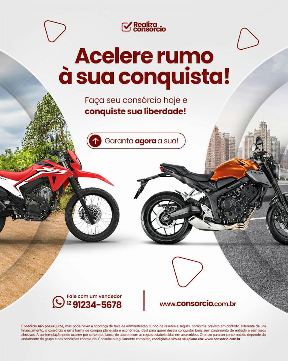 Acelere rumo  à sua conquista!