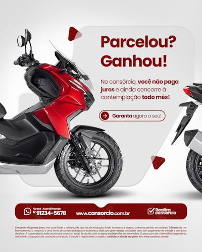 Parcelou? Ganhou!
