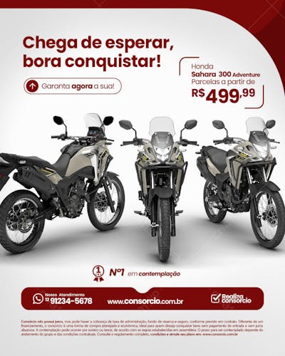 Chega de esperar, bora conquistar!