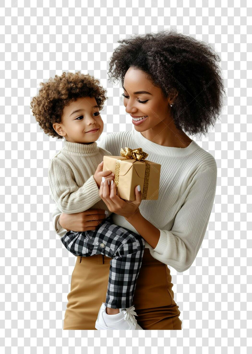 Post Instagram Dia das Mães Mãe e filho PNG com fundo transparente