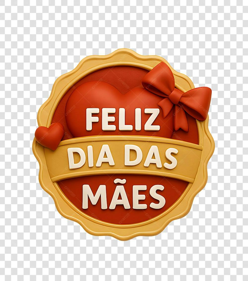 Selo 3D Feliz dia das mães (2) - Copia