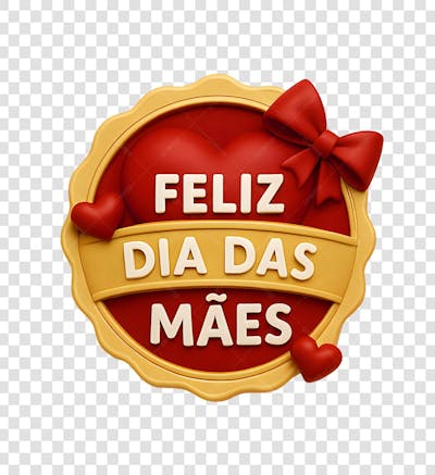 Selo 3D Feliz dia das mães (4) - Copia