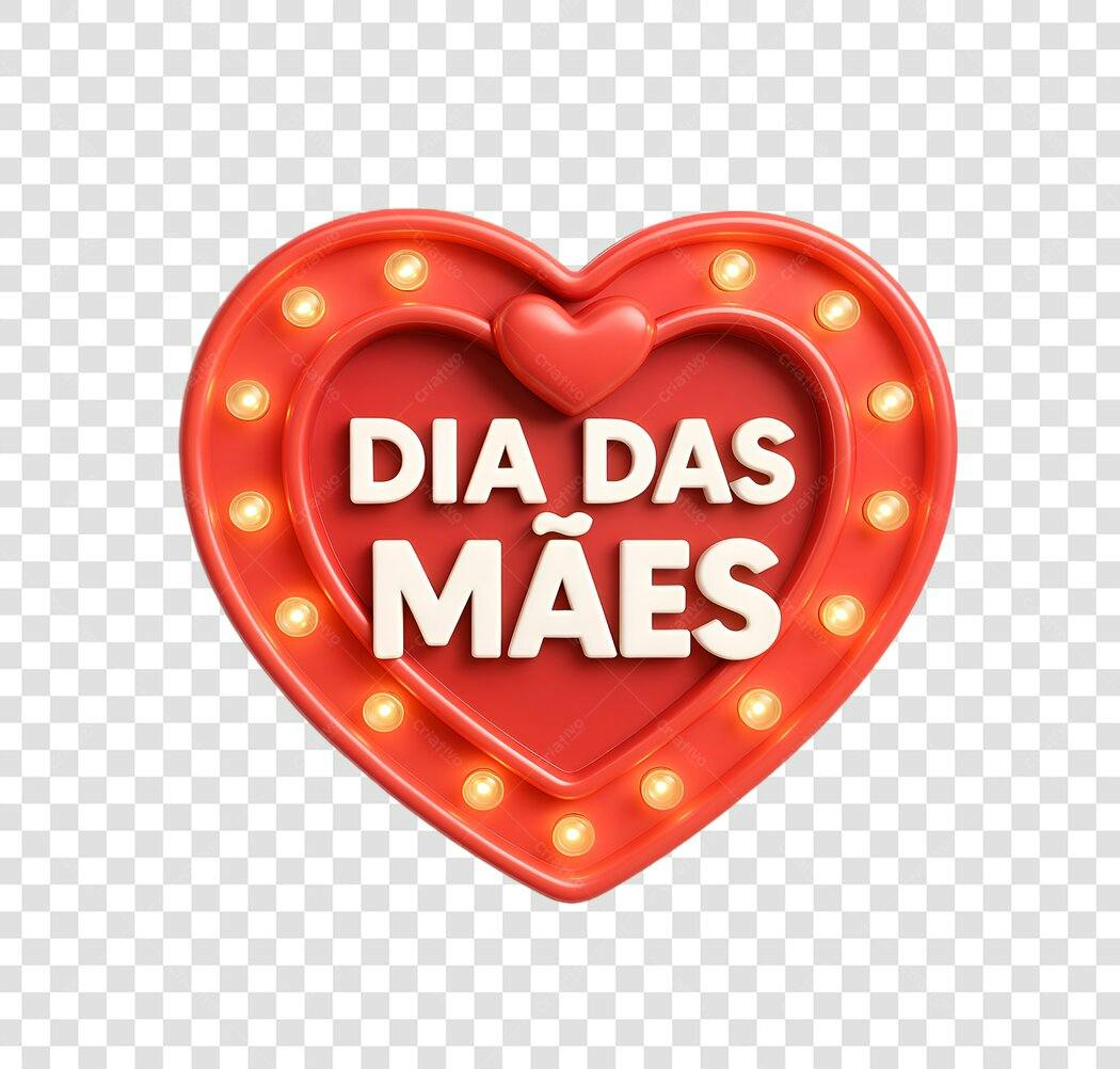Banner Dia das Mães PNG com fundo transparente