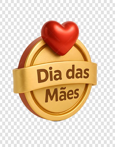 Selo 3D Feliz dia das mães (14)