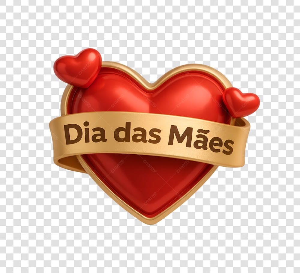 Selo 3D Feliz dia das mães (16)