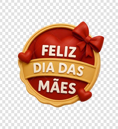 Selo 3D Feliz dia das mães (5) - Copia