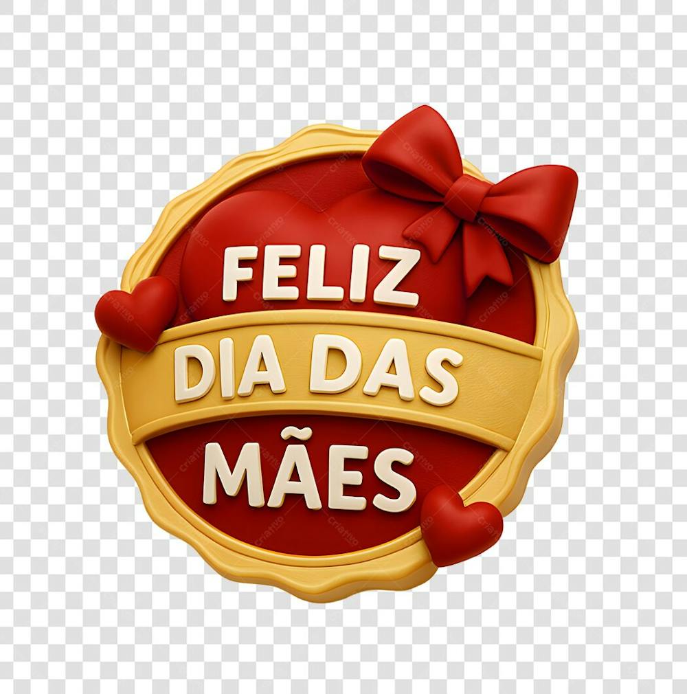 Selo 3D Feliz dia das mães (3) - Copia