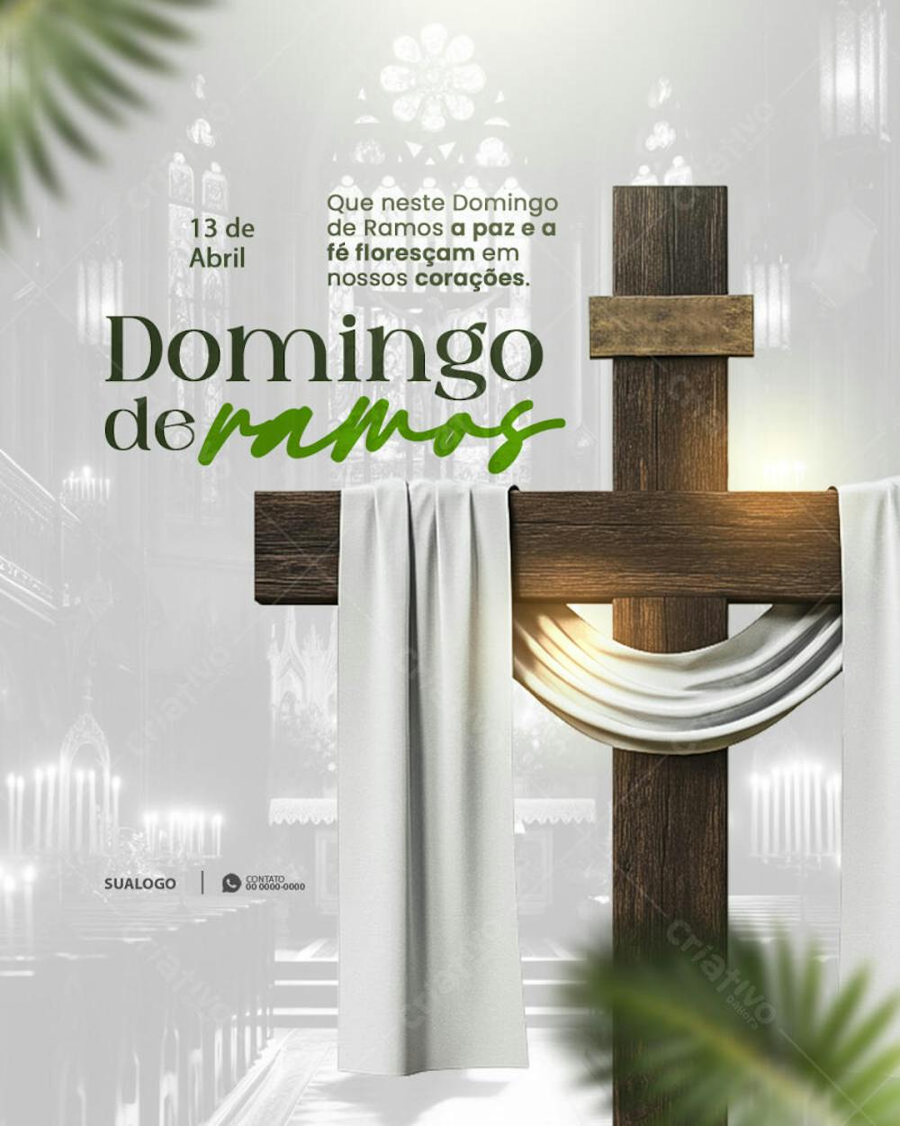 Domingo de Ramos 13 de abril  social media