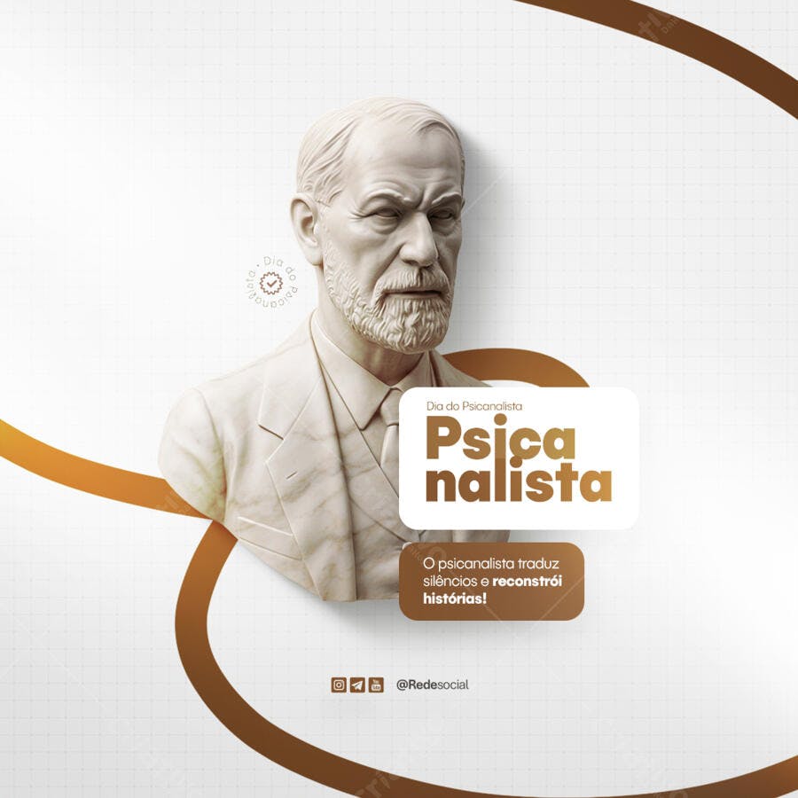 Post para o Dia do Psicanalista PSD Editável