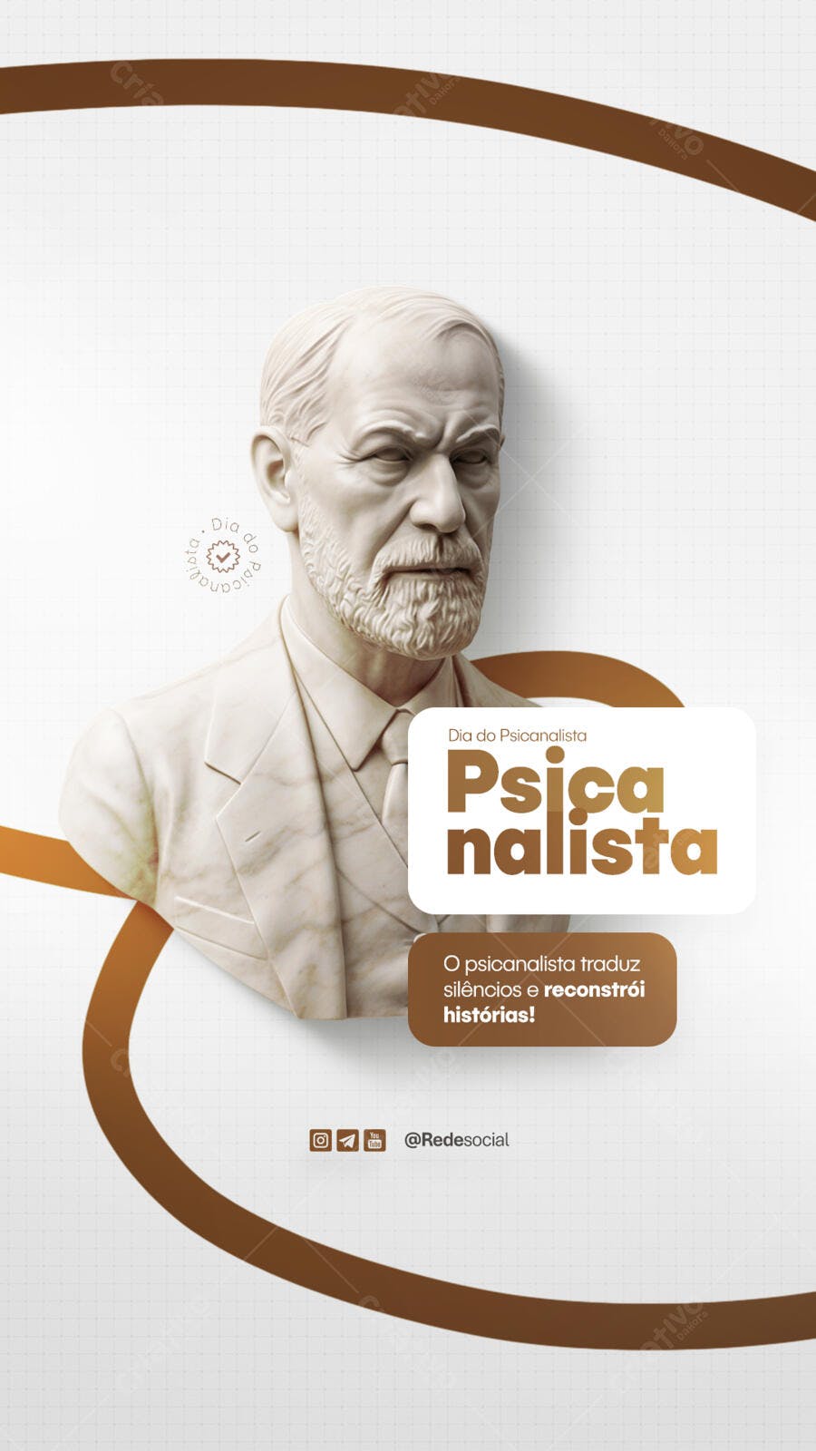 Post para o Dia do Psicanalista PSD Editável