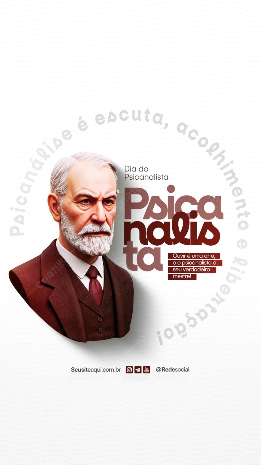 Post para o Dia do Psicanalista PSD Editável