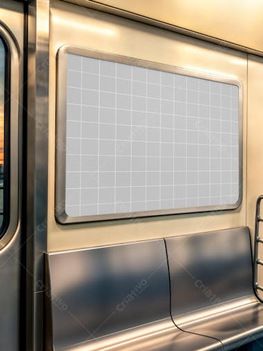 Subway Billboard Mockup